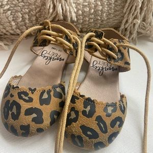 Leopard print toddler Monkey Feet shoes